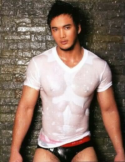 Calvin Harris shirtless in boxers